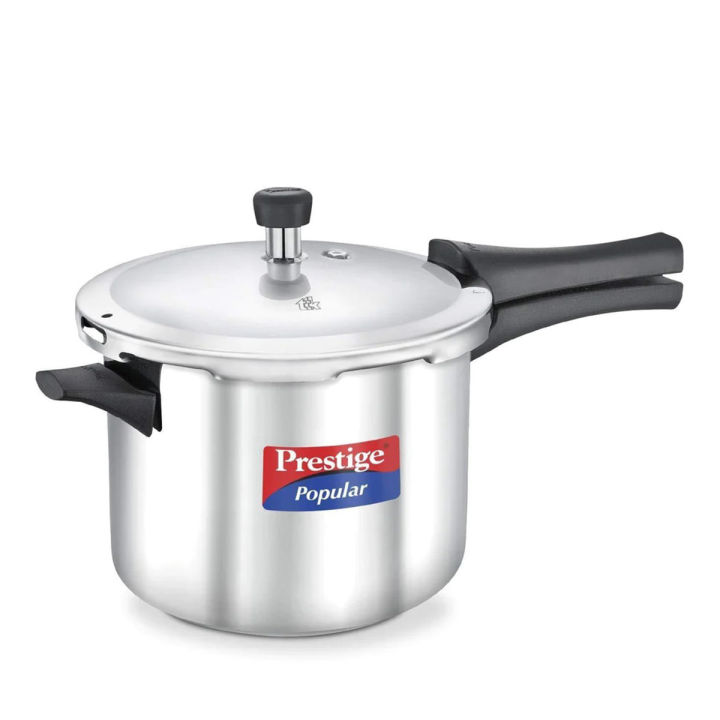 Prestige Stainless Steel Pressure Cooker - 2 Liter - Silver