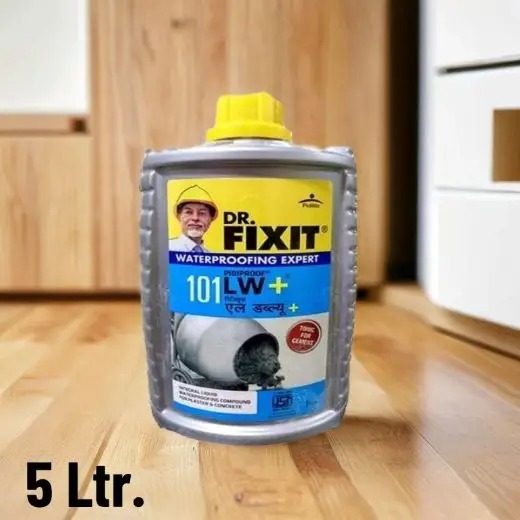5 Liter Waterproofing Expert Dr. Fixit 101 Wine Red Pidiproof LW+