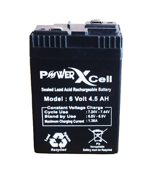 6 Volt 4,5 AH Sunka Type